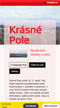 Mobile Screenshot of krasnepole.cz